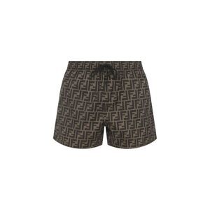 Fendi Brown Polyester Swim Men's Shorts